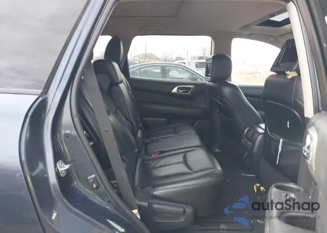 2015 Nissan Pathfinder Platinum из США, поврежденный, VIN 5N1AR2MM7FC638736